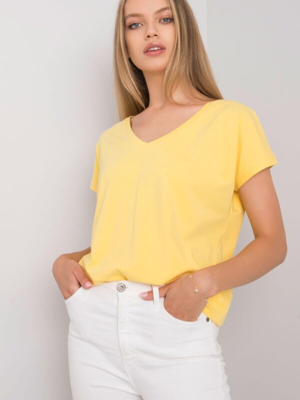 T-shirt Damski Model RV-TS-4832.01P Yellow - BFG
