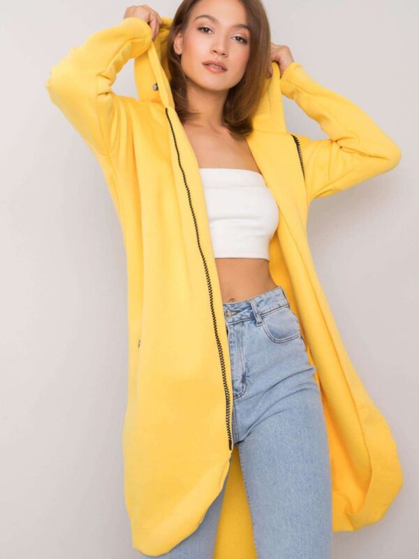 Bluza Damska Model RV-BL-4858-1.99P Yellow - Rue Paris