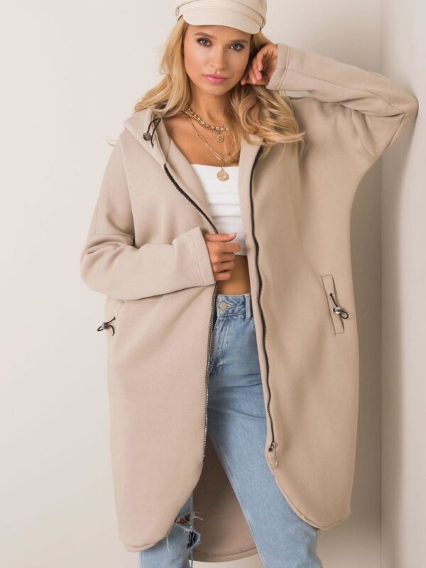 Bluza Damska Model RV-BL-4858-1.99P Beige - Rue Paris