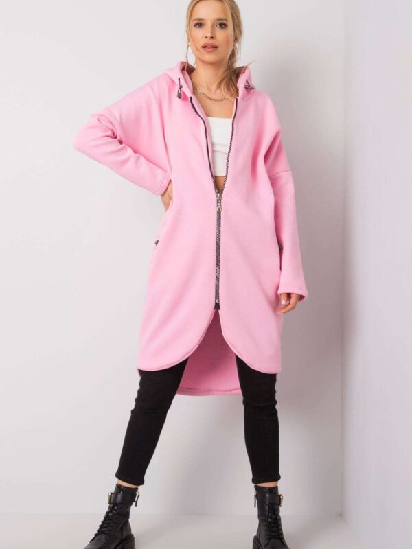 Bluza Damska Model RV-BL-4858-1.99P Pink - Rue Paris