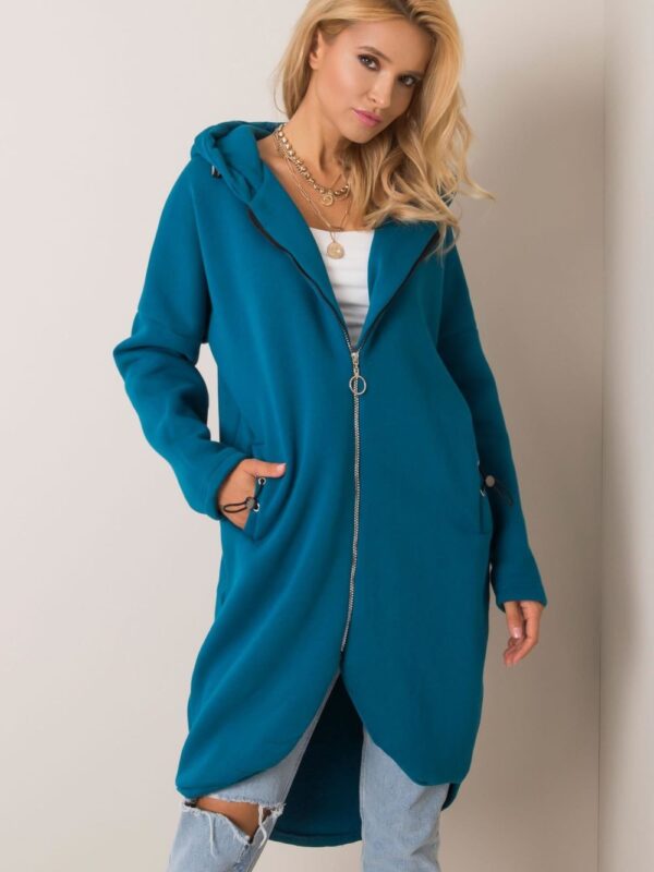 Bluza Damska Model RV-BL-4858-1.99P Morski - Rue Paris