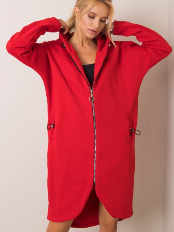 Bluza Damska Model RV-BL-4858-1.99P Red - Rue Paris