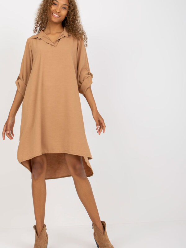 Sukienka Model DHJ-SK-16328.33 Camel - Italy Moda