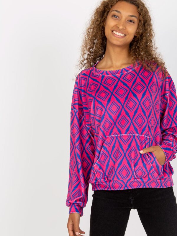 Bluza Damska Model RV-BL-8188.50 Pink - Rue Paris