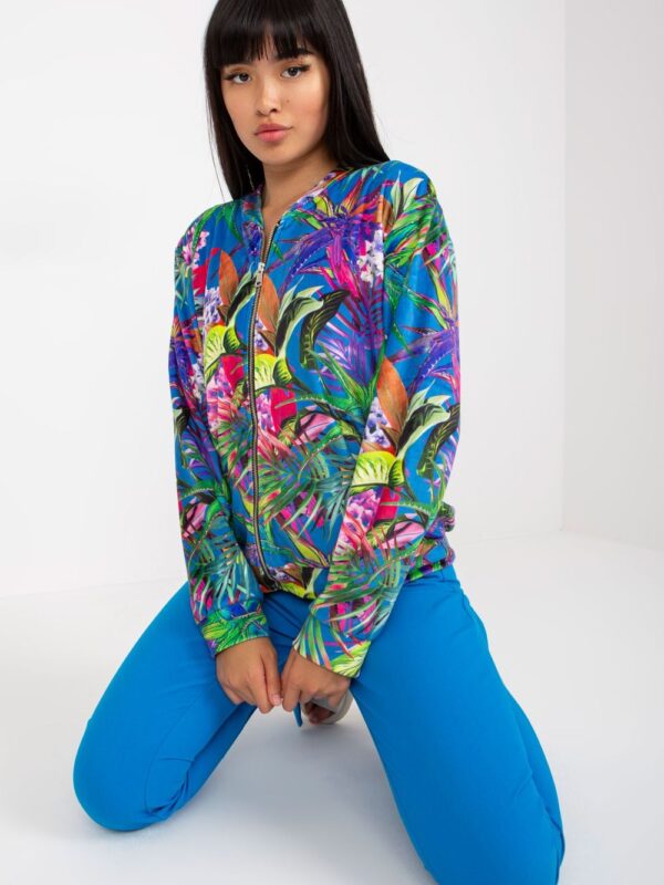 Bluza Damska Model RV-BL-8122.32 Dark Blue - Rue Paris