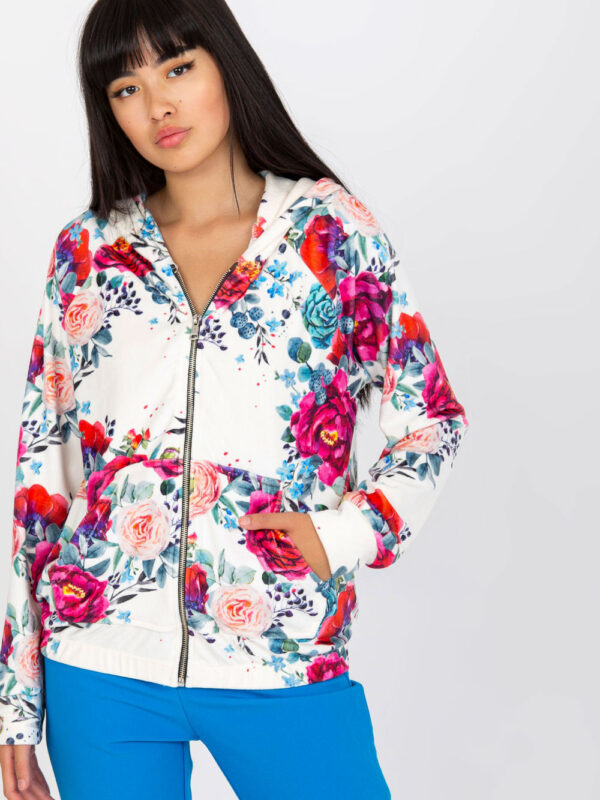 Bluza Damska Model RV-BL-8143.83P White/Red - Rue Paris