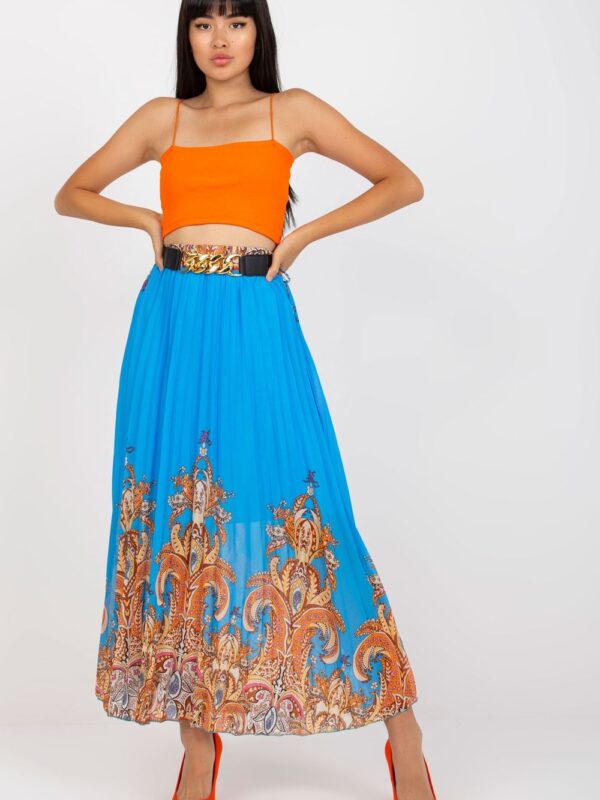 Spódnica Model DHJ-SD-10620B.43 Blue - Italy Moda