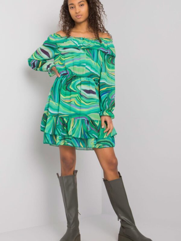 Sukienka Model DHJ-SK-15015-1.48P Green - Italy Moda