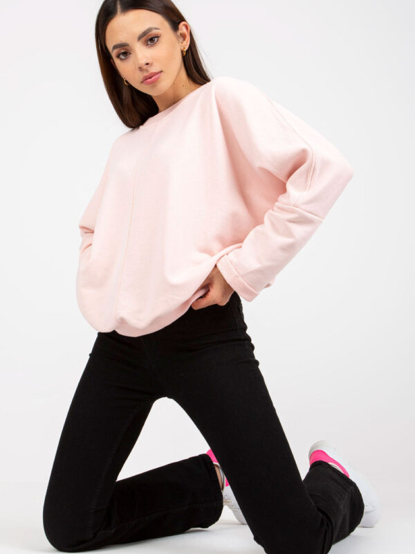 Bluza Damska Model RV-BL-8080.56 Light Pink - Rue Paris