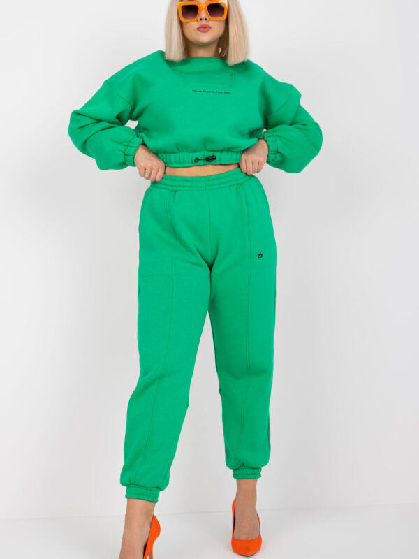 Spodnie Komplet Model EM-KMPL-529.90 Green - Ex Moda