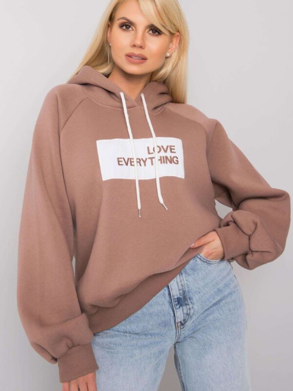 Bluza Damska Model EM-BL-651/2.41X Brown - Ex Moda
