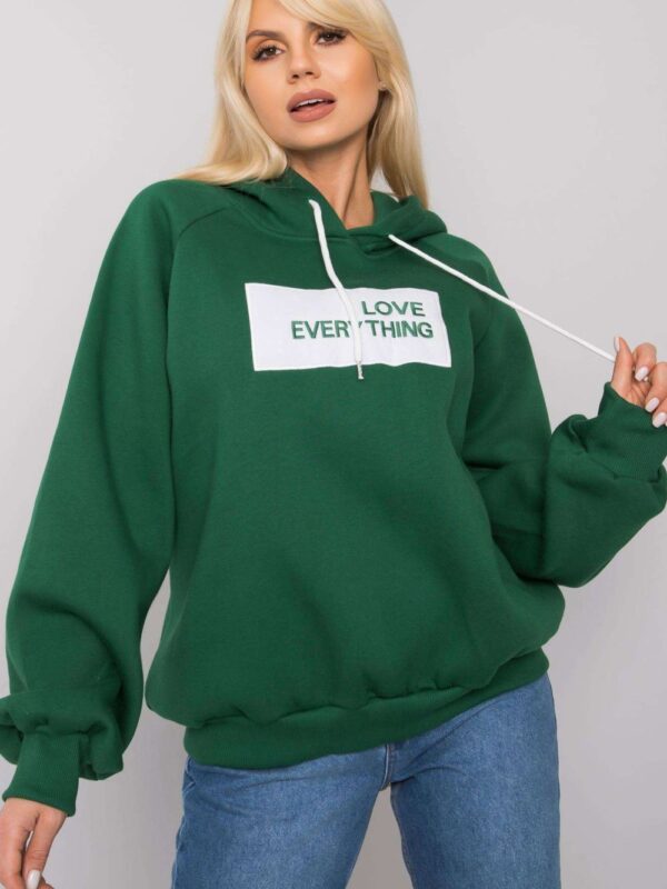 Bluza Damska Model EM-BL-651/2.41X Dark Green - Ex Moda