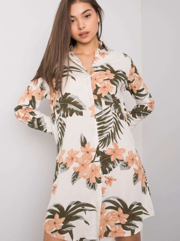 Sukienka Model TO-KS-1120-9.26 Light Beige - Rue Paris