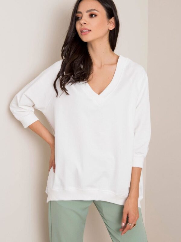 Bluza Damska Model RV-BL-5676.09 White - Rue Paris