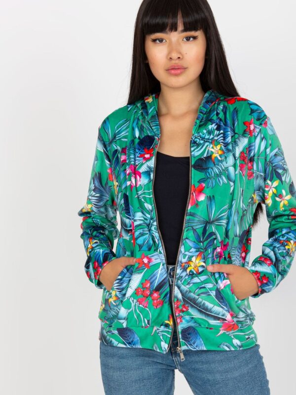 Bluza Damska Model RV-BL-8120.69P Green - Rue Paris