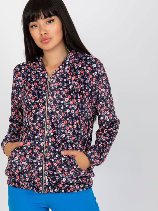 Bluza Damska Model RV-BL-8121.29 Navy - Rue Paris