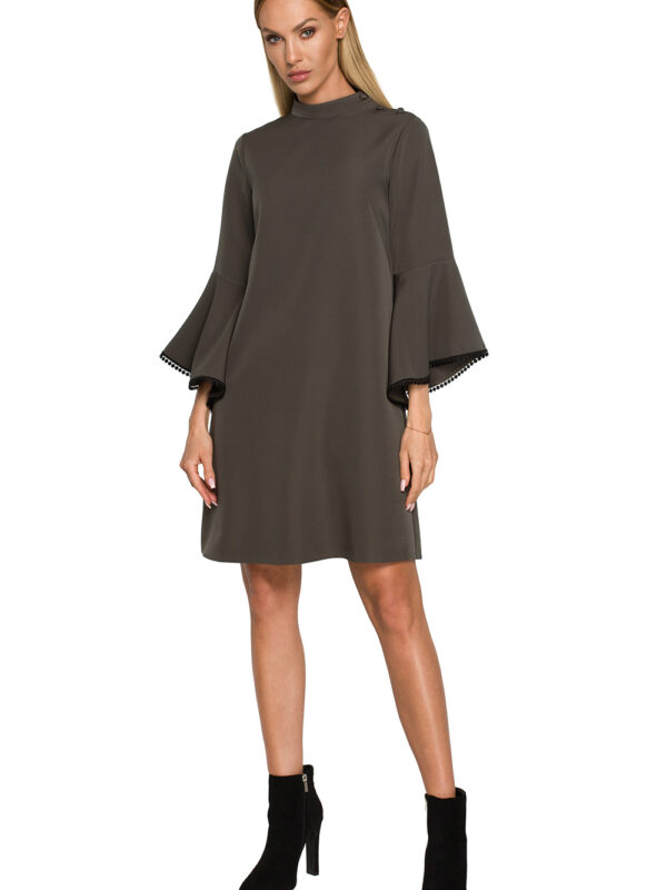 Sukienka Model MOE698 Khaki - Moe