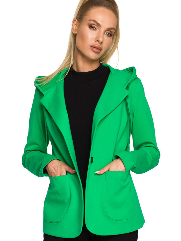 Żakiet Model MOE691 Green - Moe