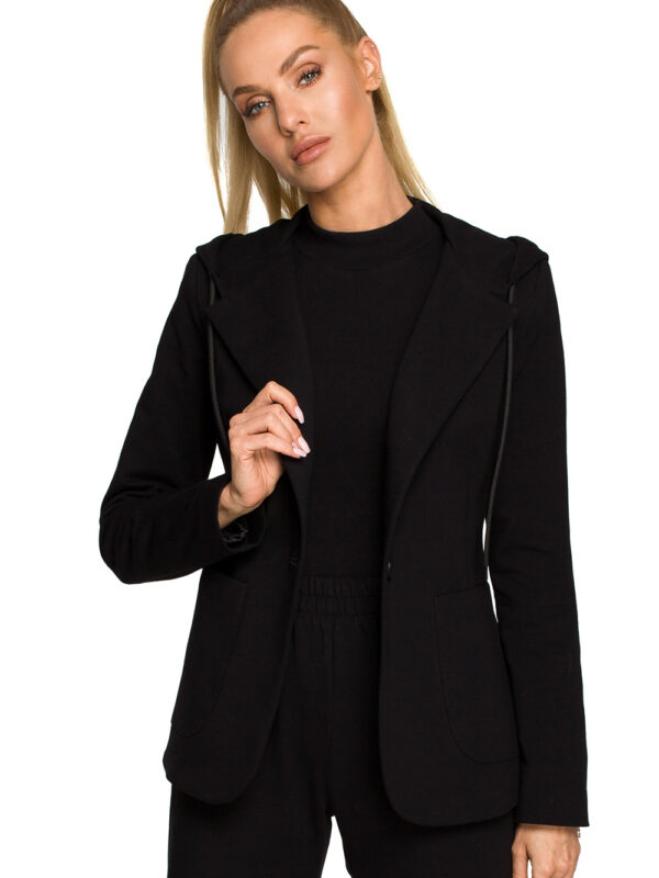 Żakiet Model MOE691 Black - Moe