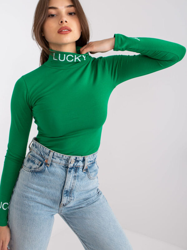 Bluzka Model EM-BZ-U607.77P Green - Ex Moda