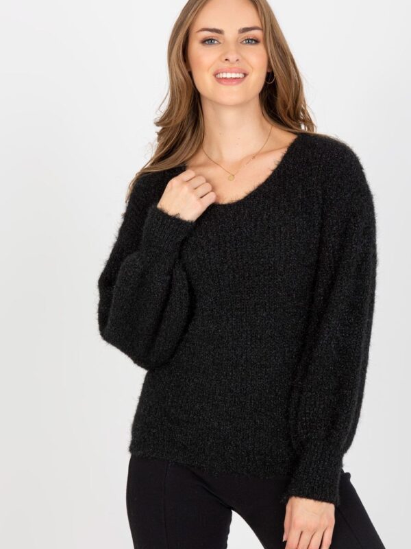 Sweter Damski Model TW-SW-BI-9029.84 Black - Och Bella