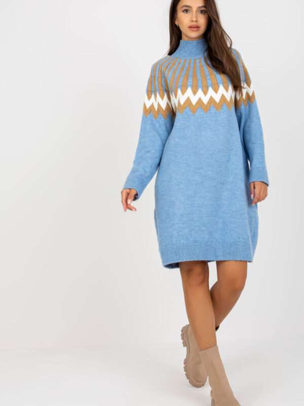 Sukienka Model LC-SK-0098.37X Blue - Rue Paris