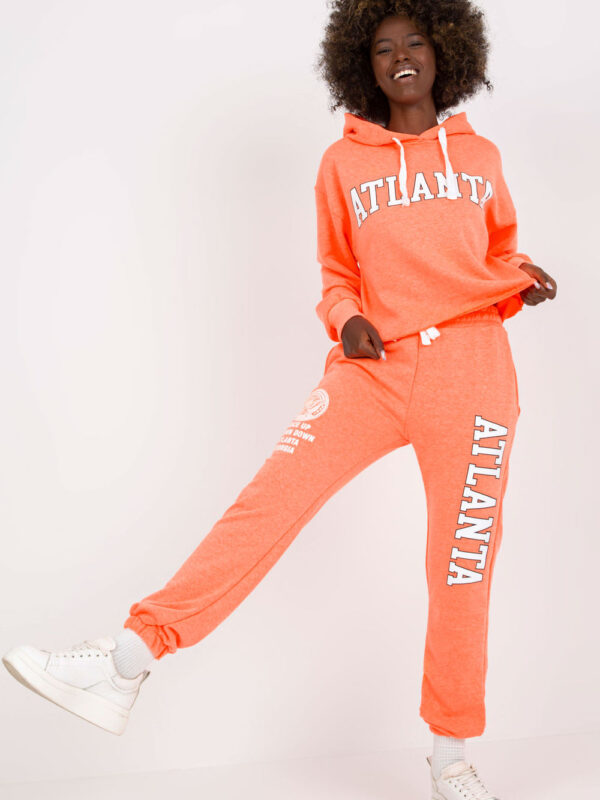 Spodnie Komplet Model EM-KMPL-734.35P Fluo Orange - Ex Moda
