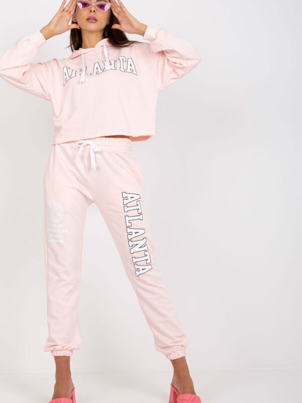Spodnie Komplet Model EM-KMPL-734.35P Light Pink - Ex Moda