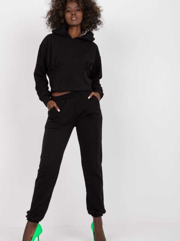 Spodnie Komplet Model EM-KMPL-378.04 Black - Ex Moda