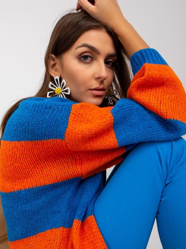 Sweter Kardigan Model TW-SW-BI-M3022.29X Blue - Och Bella