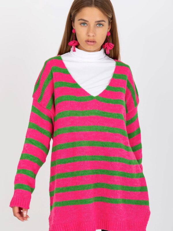Sweter Damski Model TW-SW-BI-M59.25 Pink - Och Bella