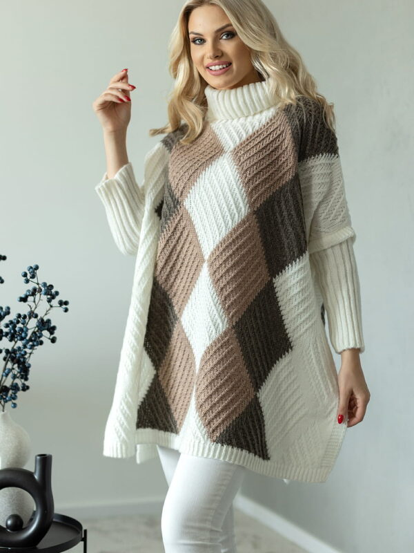 Sweter Damski Model 30088 Cream - PeeKaBoo