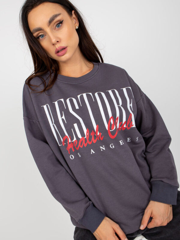 Bluza Damska Model EM-BL-7886.88 Dark Grey - EM