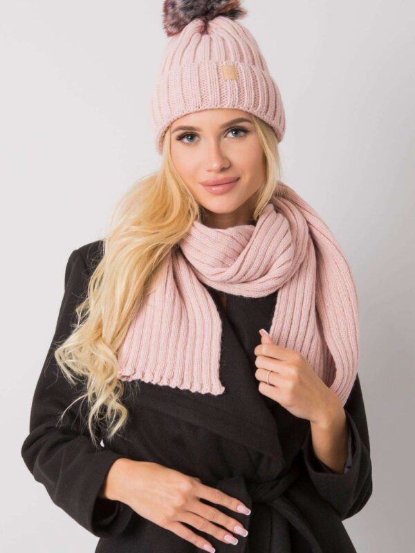 Komplet Model JK-KMPL-7-1.40X Light Pink - Rue Paris