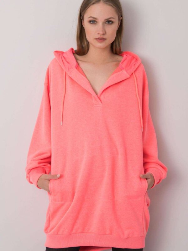 Bluza Damska Model EM-BL-ES-21-528.12X Fluo Pink - Ex Moda