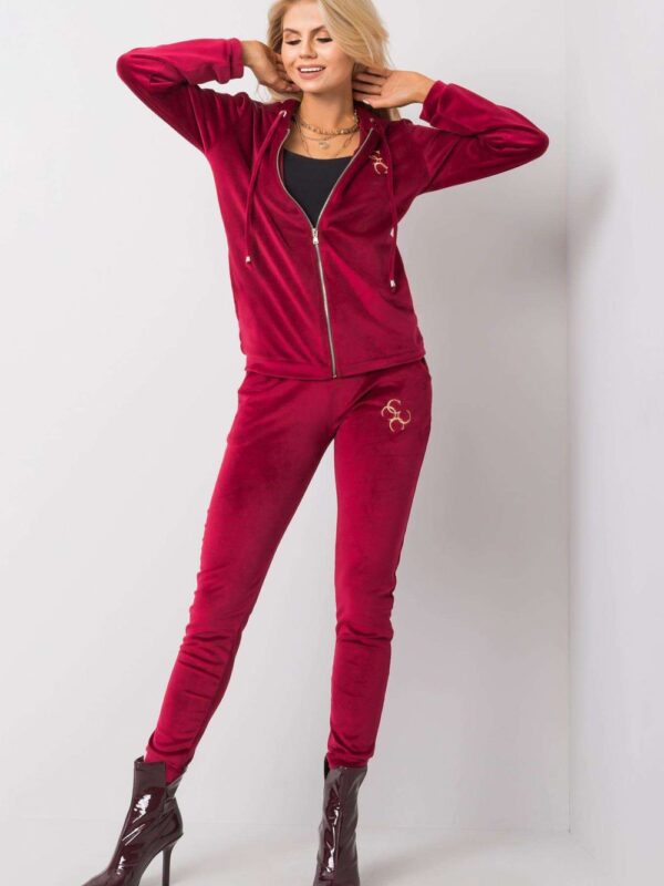 Spodnie Komplet Model RV-KMPL-6084.92P Bordo - Relevance