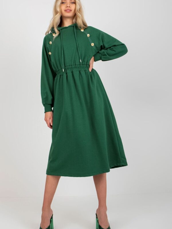 Sukienka Model RV-SK-8336.12P Dark Green - Relevance