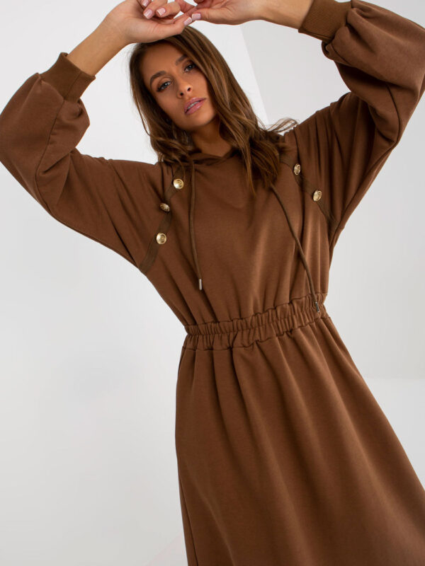 Sukienka Model RV-SK-8336.12P Brown - Relevance