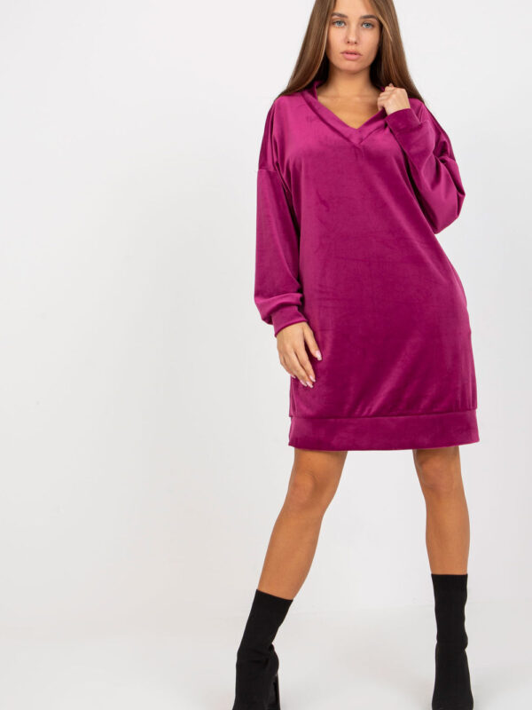 Sukienka Model RP-TU-8189.95 Violet - Rue Paris