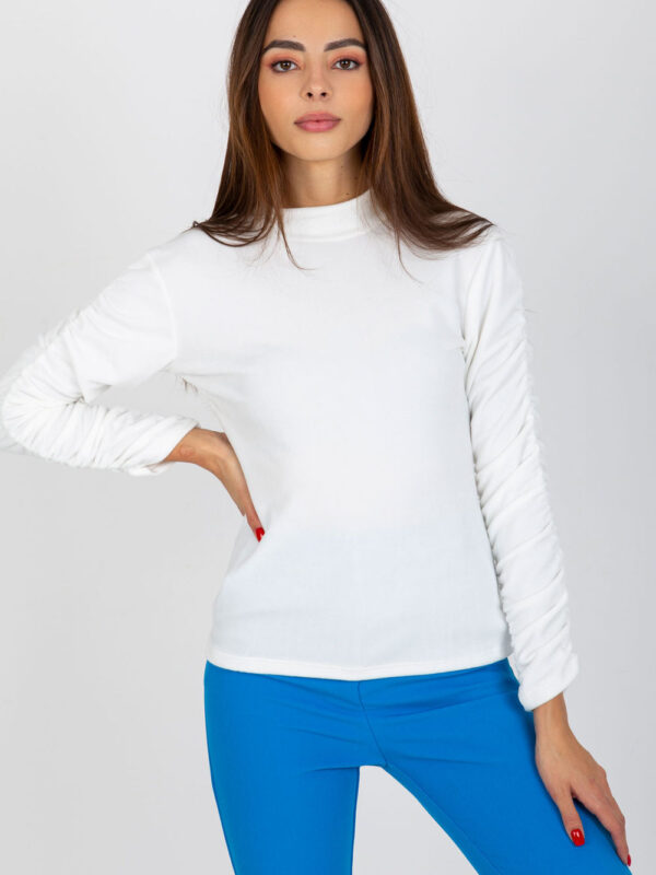 Bluzka Model RP-BZ-8181.81P Ecru - Rue Paris