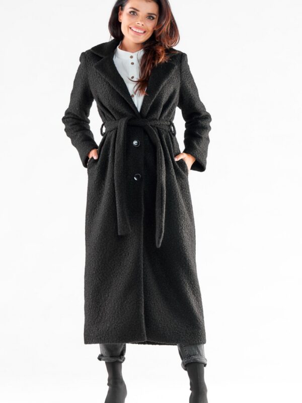 Płaszcz Damski Model A547 Black - awama