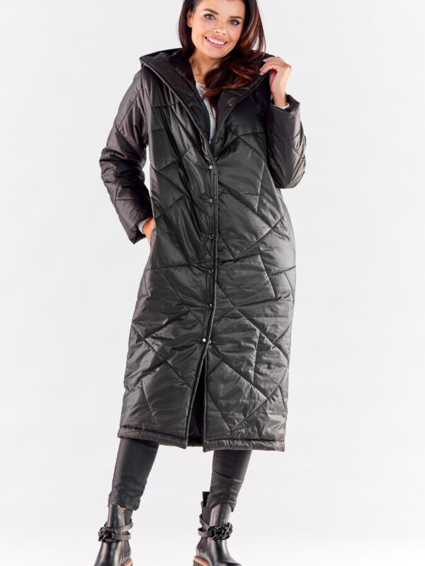 Płaszcz Damski Model A542 Black - awama