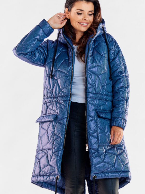 Kurtka Damska Model A538 Navy - awama