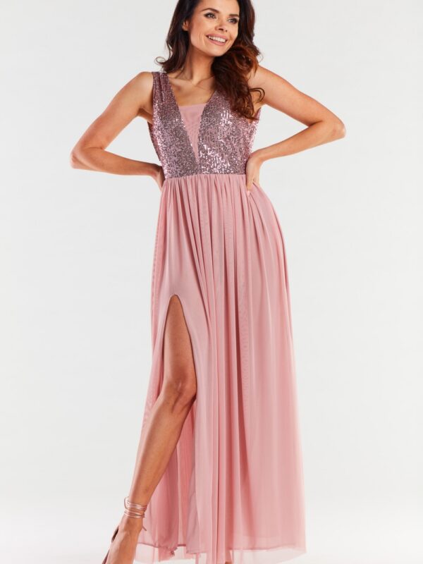 Sukienka Model A486 Pink - awama