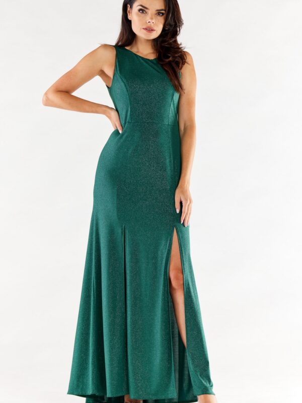 Sukienka Model A549 Bottle Green - awama