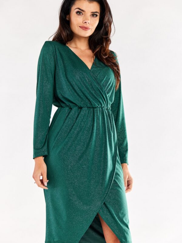 Sukienka Model A548 Bottle Green - awama