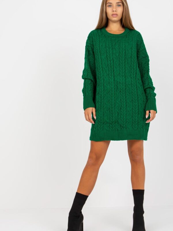 Sweter Damski Model LC-SW-8010.22P Green - Rue Paris