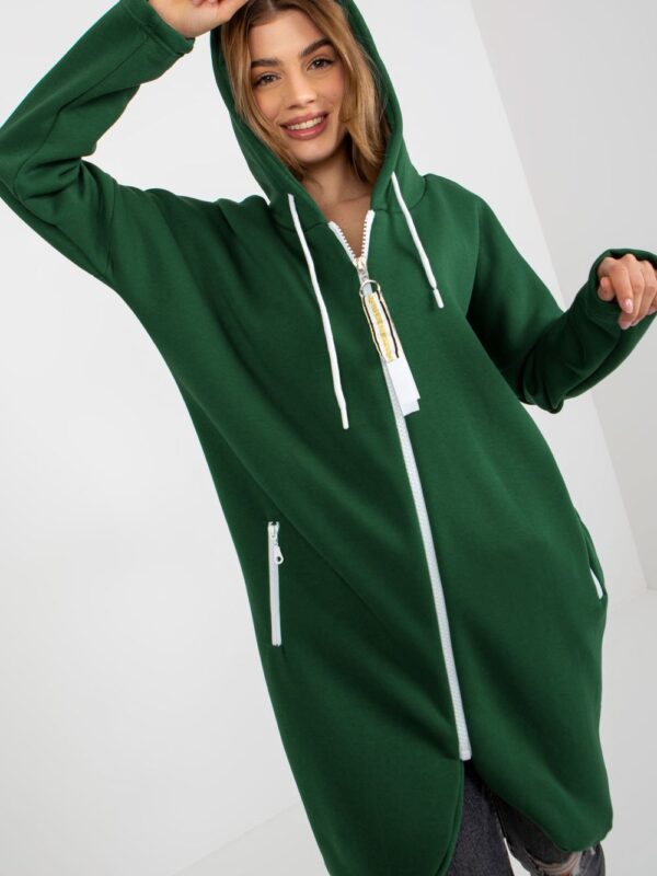 Bluza Damska Model RV-BL-4742.20P Dark Green - Relevance