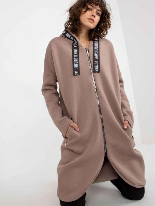 Bluza Damska Model RV-BL-6683.00P Dark Beige - Relevance