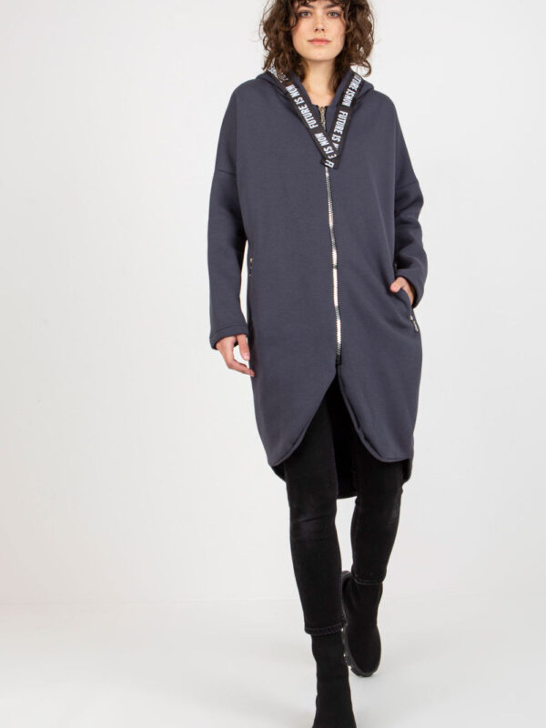Bluza Damska Model RV-BL-6683.00P Grafit - Relevance